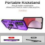 Shockproof Magnetic Ring Holder Case For Samsung Galaxy S24 S23 S22 S21 S20 Ultra Plus 23 FE Note20 Slide Camera Protetion Cover
