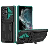 Case For Samsung S24 S23 S22 Note 20 FE Ultra Plus A54 A34  Wallet With Credit Card Stand Kickstand Slim Rugged Shockproof Cover