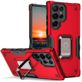 Luxury Shockproof Armor Ring Stand Car Holder Case For Samsung Galaxy S25 S20 S21 S22 S23 S24 Plus Ultra FE Cover