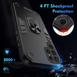 Magnetic Shockproof Armor Phone Stand Holder Cover for Samsung Galaxy S24 S23FE Ultra Plus F34 F23 F14 2023 F13 F12 5G Cases