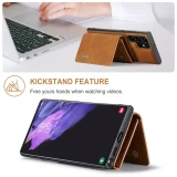 2 In 1 Magnetic Case For Samsung Galaxy S24 S23 S22 S21 Ultra Note 20 A54 A34 A14 A24 5G Wallet Leather Card Holder Pocket Cover