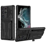 Case For Samsung S24 S23 S22 Note 20 FE Ultra Plus A54 A34  Wallet With Credit Card Stand Kickstand Slim Rugged Shockproof Cover