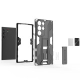 Magnetic Kickstand Armor Shockproof Case For Samsung Galaxy S24 S23 S22 Ultra Plus S21 FE 5G TPU Bumper Hard Plastic Back Cover