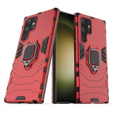 For Samsung S24 Plus S 24 5G Case Armor Ring Bracket Shell For Samsung Galaxy S24 Ultra Car Magnetic Protection Shockproof Coque