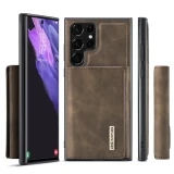 2 In 1 Magnetic Case For Samsung Galaxy S24 S23 S22 S21 Ultra Note 20 A54 A34 A14 A24 5G Wallet Leather Card Holder Pocket Cover