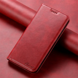 Suteni Leather Wallet Flip Phone Case Cover For Samsung Galaxy S24 S23 S22 Fe Ultra Plus A53 A54 A13 A14 A24 A34 Case
