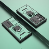 Magnetic Ring Holder Shockproof Armor Phone Cases For Samsung Galaxy S24 Ultra S24 Plus Lens Protect Cover For Samsung S24 S 24