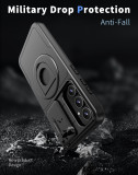 Military Anti Fall Case For Samsung Galaxy S23 FE S22 Ultra S21 FE S20 FE A54 Armor PC TPU Wireless Charging For MagSafe Cover