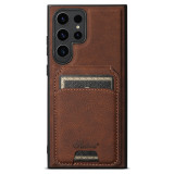 Detachable 2 in 1 Leather Wallet Magnet Card Holder Phone Case For Samsung Galaxy S24 S23 Ultra S22 Plus Wireless charging