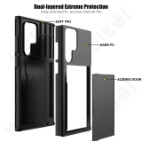 Case For Samsung Galaxy S24 S23 S22 S21 Ultra Note 20 S10 Plus Slim Dual Lay Heavy Duty Protective Hidden Card Slot Wallet Cover
