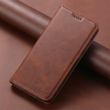 Suteni Leather Wallet Flip Phone Case Cover For Samsung Galaxy S24 S23 S22 Fe Ultra Plus A53 A54 A13 A14 A24 A34 Case