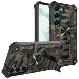 Dual Layer Protection Shockproof Case For Samsung Galaxy S24 S23 Ultra S22 Plus S21 S20 A14 A05S A15 A35 A13 Built-in Kickstand