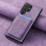 For Samsung Galaxy S24 Ultra S23 S22 Plus S21 S20 FE Note 20 Ultra Case Magnetic Magsafe Card Holder Wallet Leather Cover