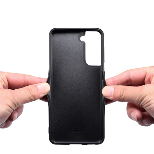 EUCAGR Leather Protection Phone Case For Samsung Galaxy S24 S23 S21 FE Ultra Plus A05S Shockproof Soft TPU Back Cover For S24