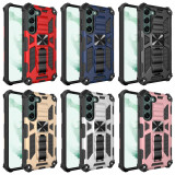 Dual Layer Protection Shockproof Case For Samsung Galaxy S24 S23 Ultra S22 Plus S21 S20 A14 A05S A15 A35 A13 Built-in Kickstand