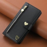 For Samsung S24 Ultra S 24 Plus 5G Luxury Case Multi Card Slot Zipper Leather Book Funda For Samsung Galaxy S24 Ultra Flip Cover
