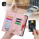 For Samsung S24 Ultra S 24 Plus 5G Luxury Case Multi Card Slot Zipper Leather Book Funda For Samsung Galaxy S24 Ultra Flip Cover