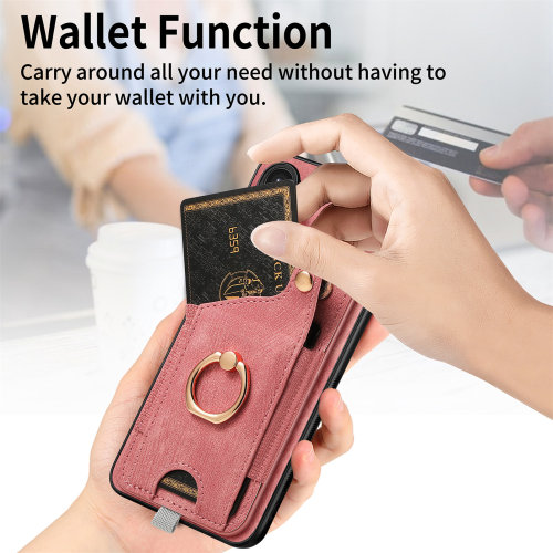 Magnetic Cards Solt Wallet Leather Case For Samsung Galaxy S24 Ultra S21 FE S22 S23 Plus A04E A14 A24 A34 A54 A05 A15 A25 Cover