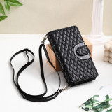 For Samsung S24 S23 S22 S21 Ultra 5G Crossbody Zipper Leather Wallet Case For Samsung Galaxy S24 Plus Case S23 S 22 S21 FE Funda