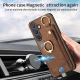 Magnetic Cards Solt Wallet Leather Case For Samsung Galaxy S24 Ultra S21 FE S22 S23 Plus A04E A14 A24 A34 A54 A05 A15 A25 Cover