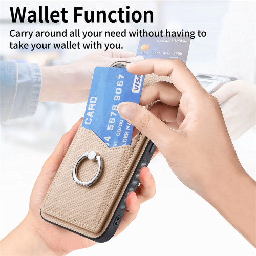 Ring Holder Cards Solt Wallet Case For Samsung Galaxy S24 Ultra S21 FE S22 S23 Plus A04 A14 A24 A34 A54 A05 A15 A25 A72 A73 A33
