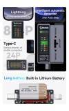 Mechanic T-824 Phone Tail Insertion Tester Digital Display Current Power Check Independent Pin Type-C Lightning No Disassembly