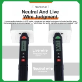 RELIFE DT-02 Multimeter Digital Tester Smart Pen Type Voltage Detector Resistance  Capacitance DC AC Ohm NCV Meter Tools