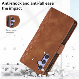 Lanyard Leather Zipper Wallet Card Phone Case For Samsung Galaxy S24 Ultra S23 Plus S21 FE S10 Note 20 10 Crossbody Flip Cover