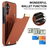 For Samsung Galaxy S24 S23 Ultra S22 Plus S21 S20 FE Leather Wallet Card Phone Case A15 A54 A14 A73 A53 A13 Note 20 Flip Cover