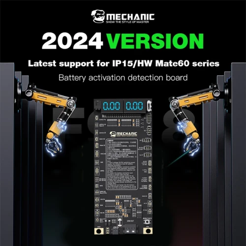 MECHANIC F918 Battery Activation Detection Board Tools Battery Fast Charge for IPhone 5-15 Pro Max Android One-click Activation