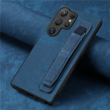 Wrist Strap Leather Phone Case for Samsung Galaxy S24 Ultra S23 S22 S21 S20 FE S10 Plus Note 20 M14 M53 M33 M13 M32 Holder Cover