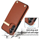 For Samsung Galaxy S24 S23 Ultra S22 Plus S21 S20 FE Leather Wallet Card Phone Case A15 A54 A14 A73 A53 A13 Note 20 Flip Cover