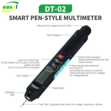 RELIFE DT-02 Multimeter Digital Tester Smart Pen Type Voltage Detector Resistance  Capacitance DC AC Ohm NCV Meter Tools