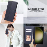 Luxury Leather Wallet Card Phone Case for Samsung Galaxy S24 Ultra S23 Plus S22 S21 S20 FE S10 Note 20 10 Flip Stand Cover Etui