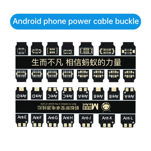 MaAnt Android Phones Battery Buckle Motherboard Maintenace Power Boot Cable FPC Connector Battery Welding Repair