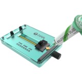 2UUL The One JIG Tempered Glass Fixture Mainboard PCB Board CPU Chip IC Planting Tin Holder For Mobile Phone Repair