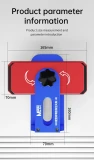 MaAnt H6 Universal 360° Rotate Glue Filling Pressure Retaining Platform Fixture Mobile Phone Screen LCD Clamp Fixing Repair
