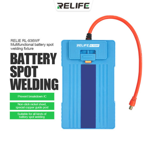 RELIFE RL-936WF Universal Android IP Battery Spot Welding Fixture Battery Clip Anti-static Mobile Phone Battery Fixture