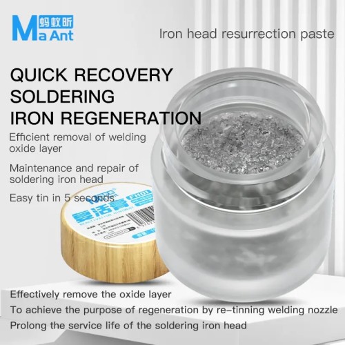 MaAnt FH01 Resurrection Paste For Electrical Soldering Iron Tip Cream Oxide Cleaning Paste Solder Iron Head Welding Repair Tool
