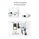 MaAnt T12R Soldering station 75W Portable Digital Electronic Welding Table 3S Heating With T12 Soldering Iron I/K/SK/J/J-01