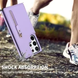 Crossbody Zipper Wallet with Card Holder Phone Case for Samsung Galaxy S23 S21 S20 FE S24 S22 Plus Note 20 Ultra Leather Cover