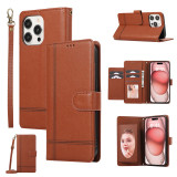 Mirror Crossbody Leather Wallet Card Phone Case for Samsung Galaxy S24 Ultra S23 Plus S22 S21 S20 FE S10 Note 20 Lanyard Cover