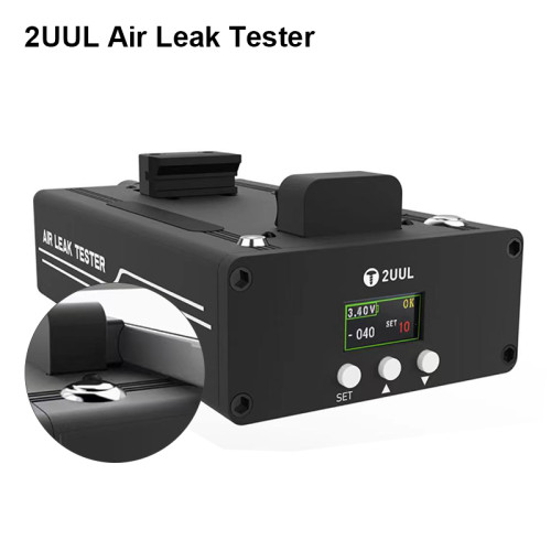 NEW 2UUL Air Leak Detection Tool with Silicone Protective pad for Cellphone Air Tightness Waterproof Testing Instrument