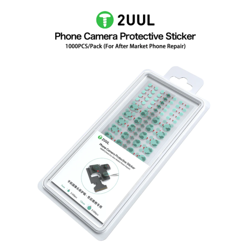 2UUL DA30 1000PCS/Pack Phone Camera Protective StickerHigh Quality Diameter 7mm 12mm Face ID Dot Matrix Dust Proof  Sticker