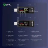 2UUL Mini Charing Mate Tester Voltmeter Current Meter Voltmeter Ammeter Color Screen For Voltage Detecting Power Measuring