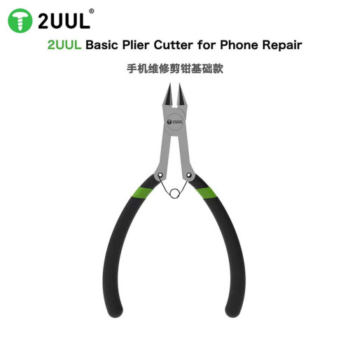 2UUL Basic Plier High Precision Diagonal Cutter Mobile Phone Motherboard/Shield Cover/Middle Frame/Wire Cutting Nipper Tool