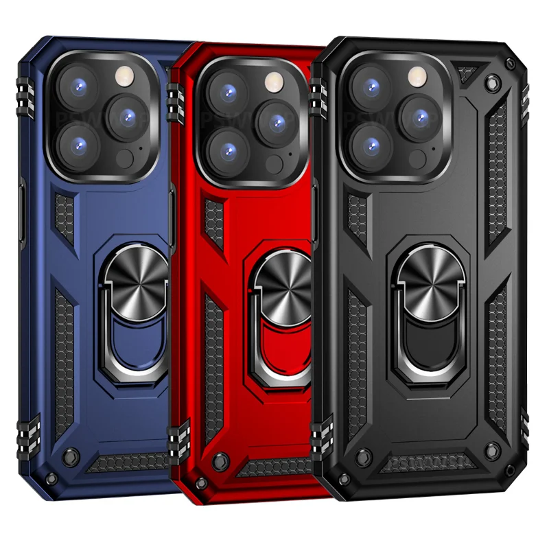 Shockproof Armor Bumper Case For iPhone 16 15 14 Plus 13 12 11 Pro XR ...