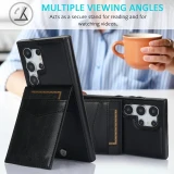 PU Leather Phone Case for Samsung Galaxy S23 S21 FE S24 S22 Plus Ultra A14 A54 A13 A33 A53 A73 5G Wallet with Card Holder Cover