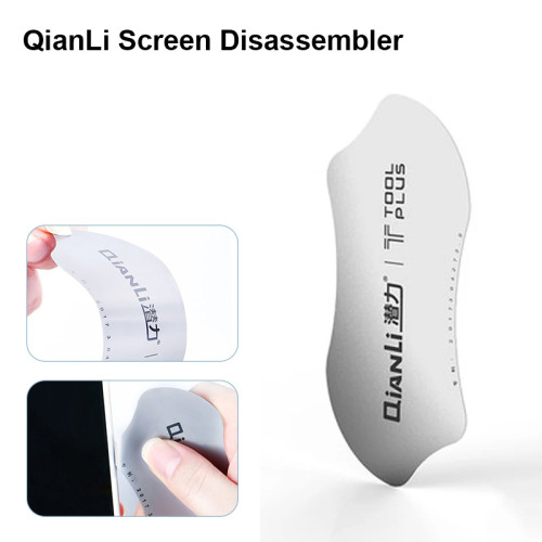 QIANLI Peanut Shape Disassemble Card for Mobile Phone Repair  LCD Screen Glass Back Cover Opening Prying Tool
