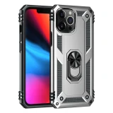 Shockproof Armor Bumper Case For iPhone 17 Air 16 15 14 Plus 13 12 11 Pro XR XS Max X 7 8 6 SE Finger Holder Magnetic Metal Ring Cover